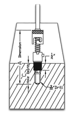 bayonet probe thermocouple diagram