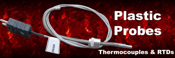 Thermal Corporation plastic probes configurations page banner